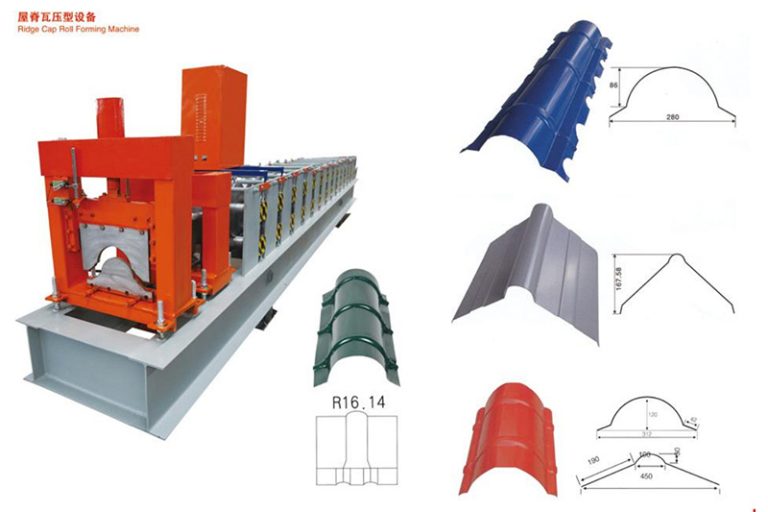 Ride Cap roll Form Machine