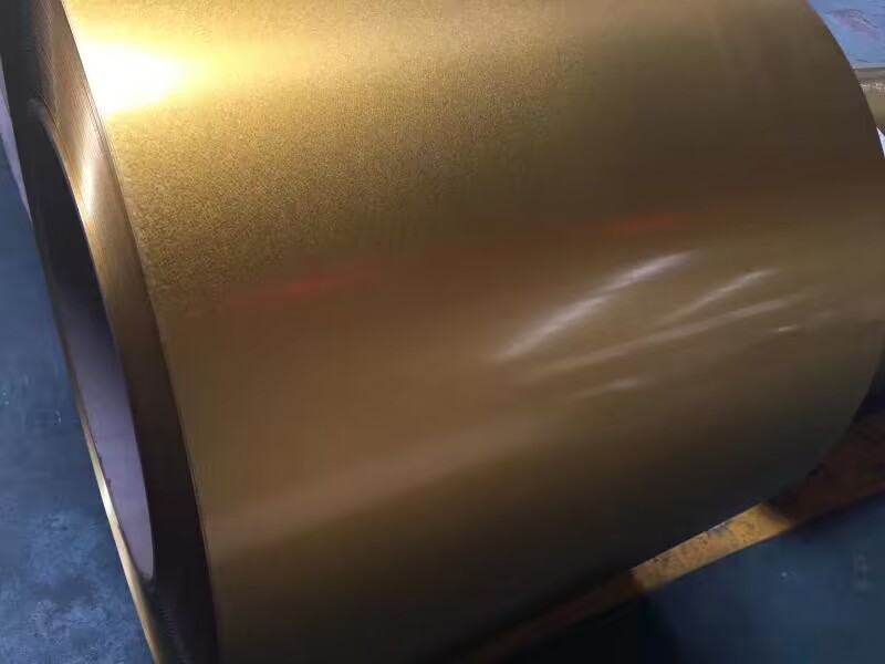 golden color aluzinc steel coil