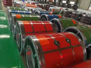 color coated steel coil packing