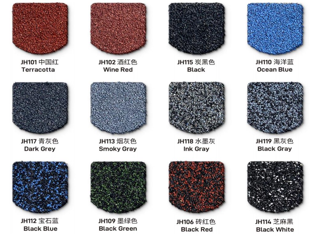 Color Stone Coated Steel Roof Tile