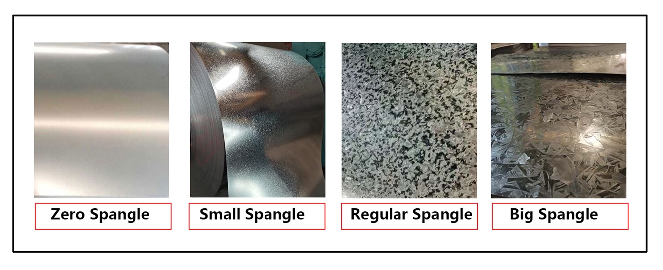 Spangle Type of DX51D Z100 Hot Dipped Galvanized Steel Coil 