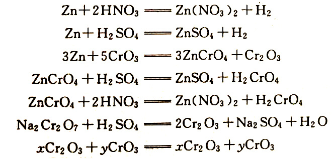 Chromated process