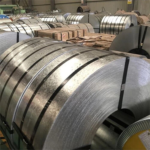 Galvanized steel strip