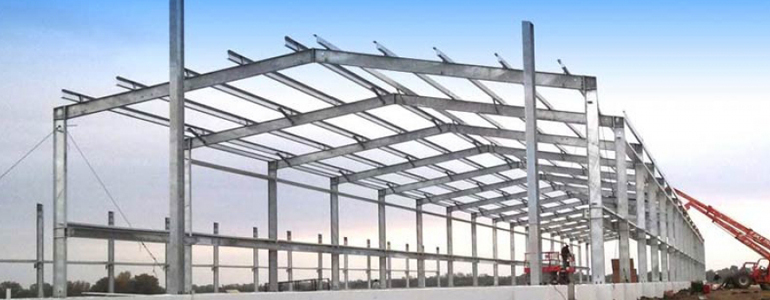 Galvnized C purlins