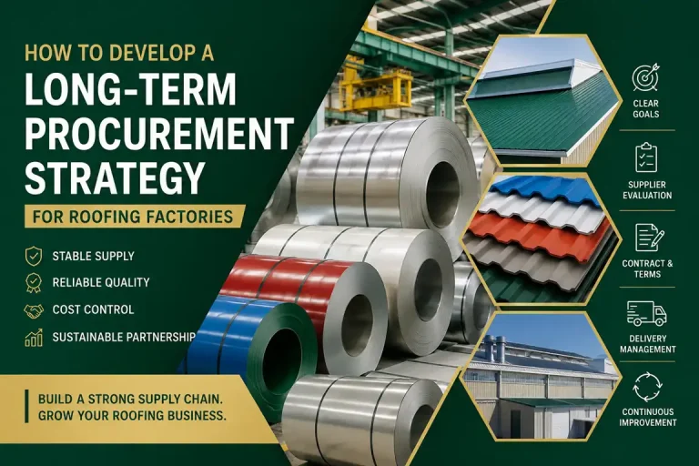 How to Develop a Long-Term Procurement Strategy for Roofing Factories