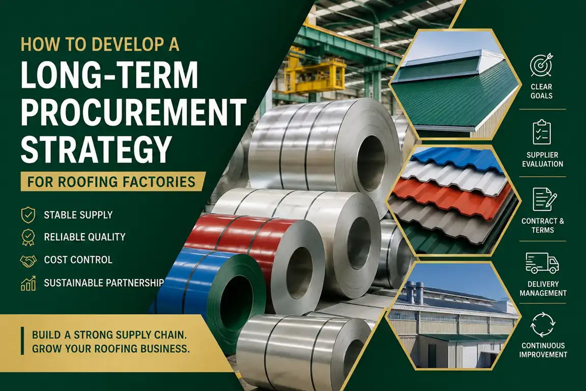 How to Develop a Long-Term Procurement Strategy for Roofing Factories