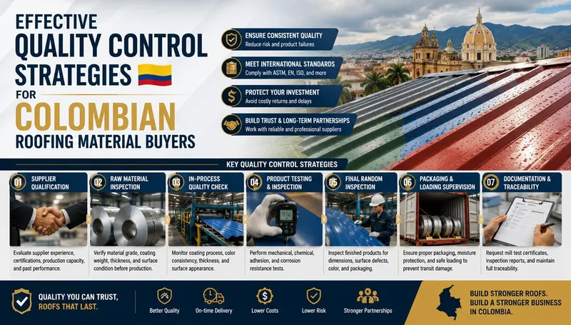 Effective Quality Control Strategies for Colombian Roofing Material Buyers