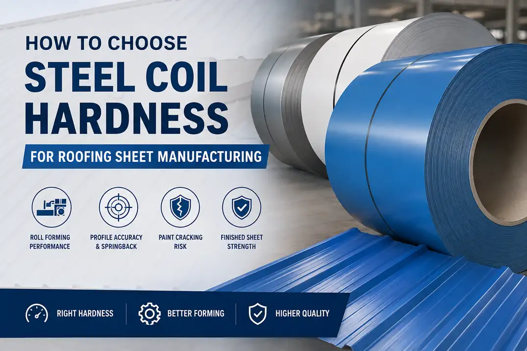 How to Choose Steel Coil Hardness for Roofing Sheet Manufacturing