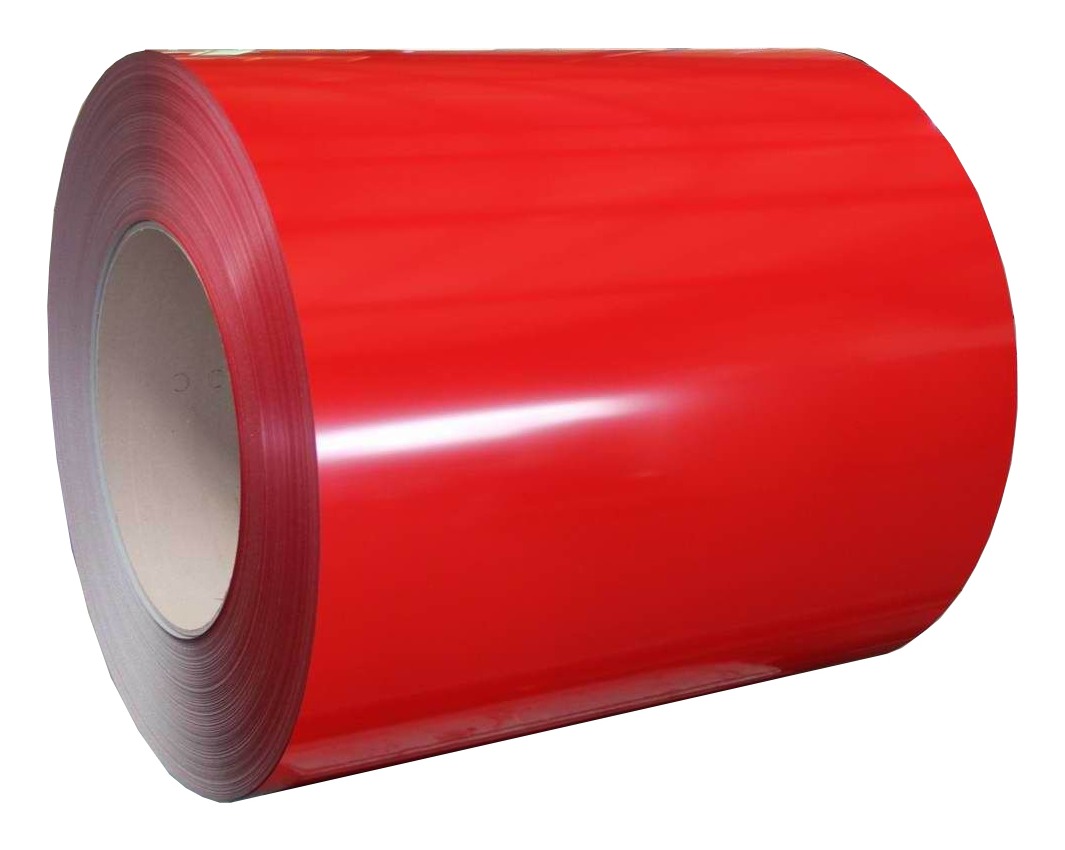 color coated red coil